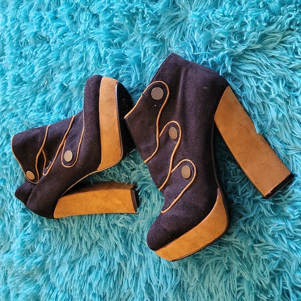 Machi Heeled Ankle Boots Size 6.5